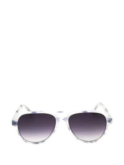 Gap Pilot-frame Tortoiseshell Sunglasses In White