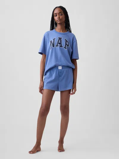 Gap Pj Boxer Shorts In Blue