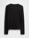 Gap Pointelle Cardigan In Black