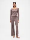 Gap Pointelle Pj Set In Gray