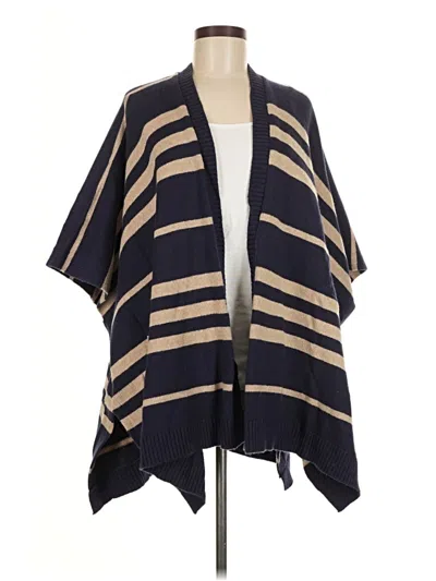 Pre-owned Gap Poncho In Blue