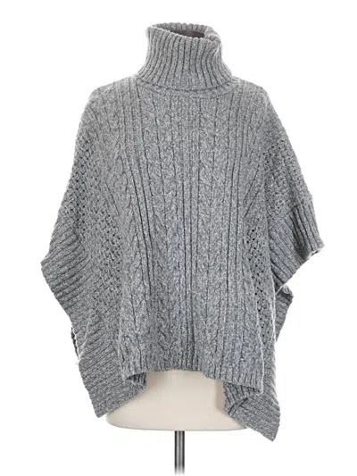 Pre-owned Gap Poncho In Gray