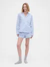Gap Poplin Logo Pj Boxer Shorts