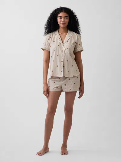 Gap Poplin Pj Boxer Shorts