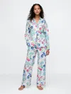 Gap Poplin Pj Pants In Multi Color Floral Print