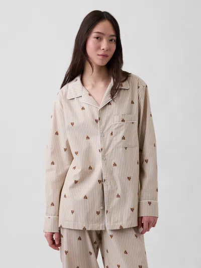 Gap Poplin Pj Shirt