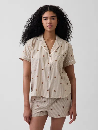 Gap Poplin Pj Shirt
