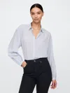 Gap Prairie Shirt In Light Blue Gingham