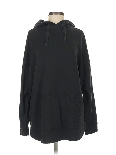 Pre-owned Gap Pullover Hoodie In Black