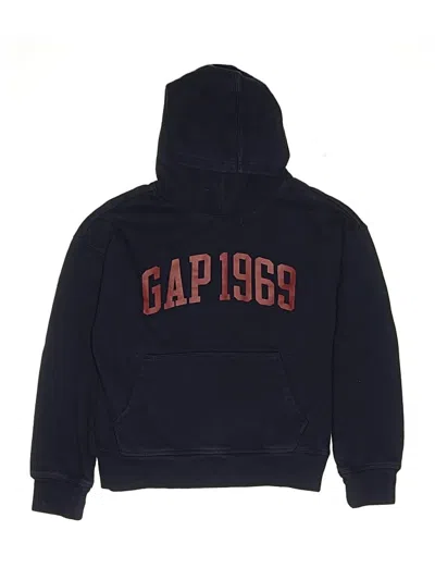 Pre-owned Gap Kids' Pullover Hoodie In Blue