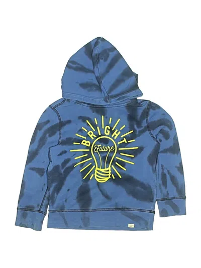 Pre-owned Gap Kids' Pullover Hoodie In Blue