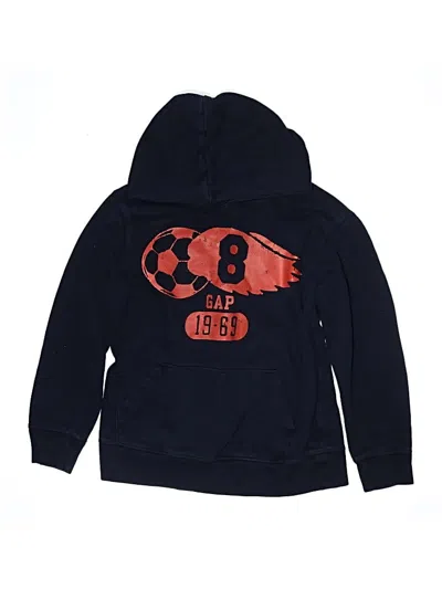 Pre-owned Gap Kids' Pullover Hoodie In Blue