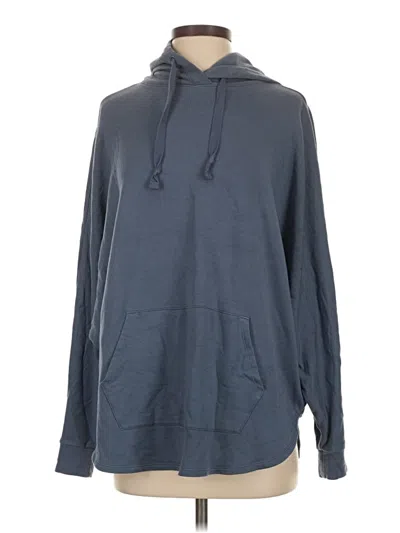 Pre-owned Gap Pullover Hoodie In Blue