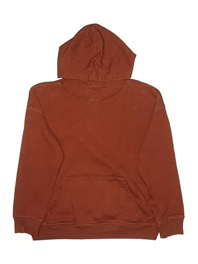 Pre-owned Gap Kids' Pullover Hoodie In Brown