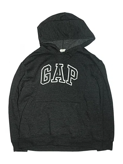 Pre-owned Gap Kids' Pullover Hoodie In Gray
