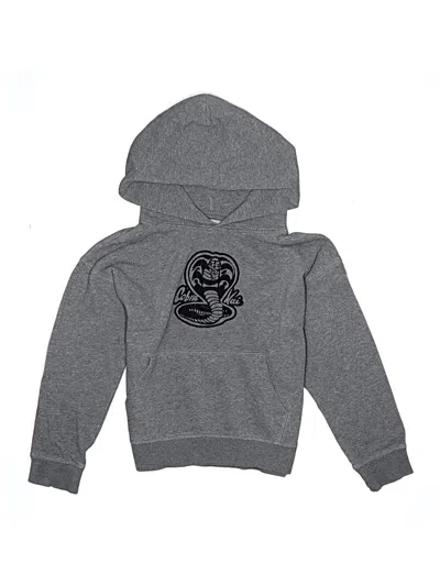 Pre-owned Gap Kids' Pullover Hoodie In Gray
