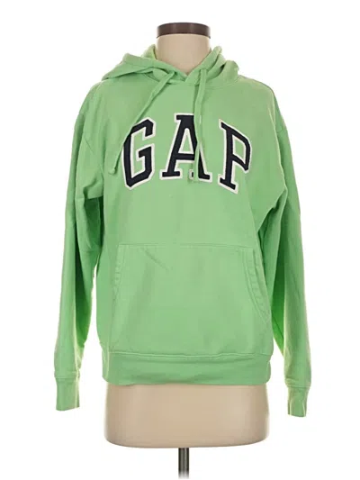 Pre-owned Gap Pullover Hoodie In Green