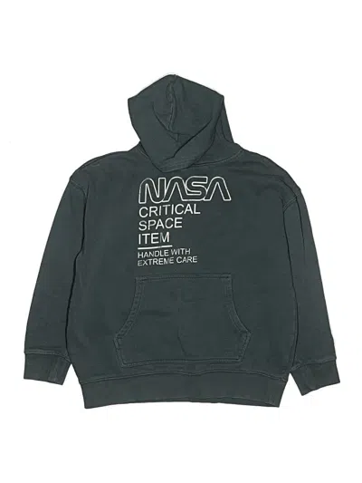 Pre-owned Gap Kids' Pullover Hoodie In Green