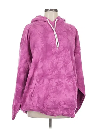 Pre-owned Gap Pullover Hoodie In Purple