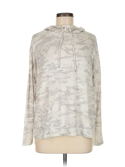Pre-owned Gap Pullover Hoodie In Silver