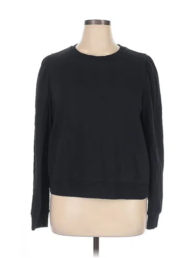 Pre-owned Gap Pullover Sweater In Black