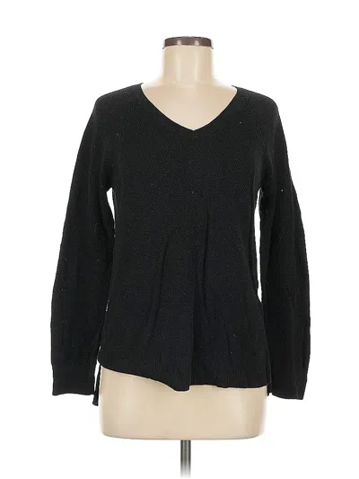 Pre-owned Gap Pullover Sweater In Black