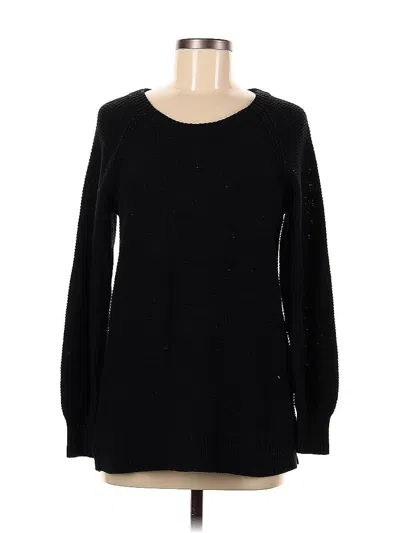 Pre-owned Gap Pullover Sweater In Black