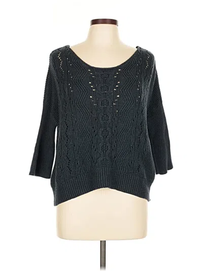 Pre-owned Gap Pullover Sweater In Black