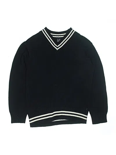 Pre-owned Gap Kids' Pullover Sweater In Black