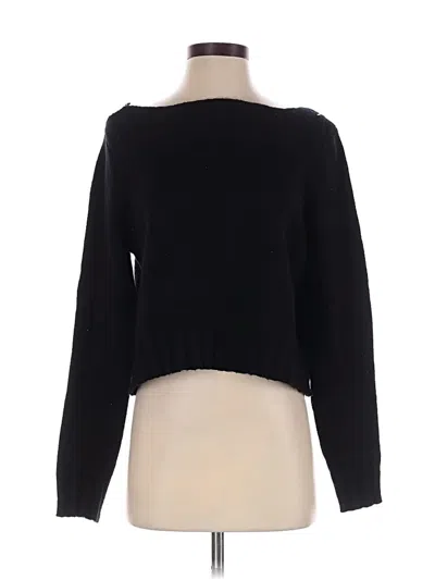 Pre-owned Gap Pullover Sweater In Black