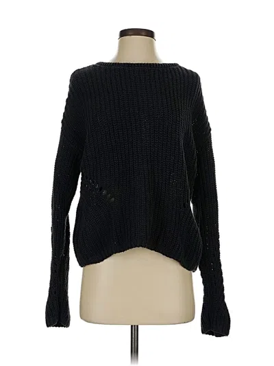 Pre-owned Gap Pullover Sweater In Black