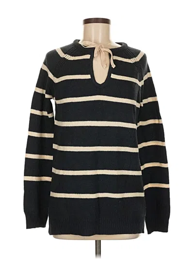 Pre-owned Gap Pullover Sweater In Black