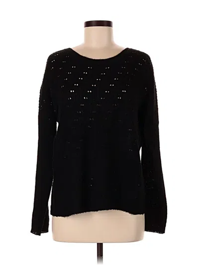 Pre-owned Gap Pullover Sweater In Black