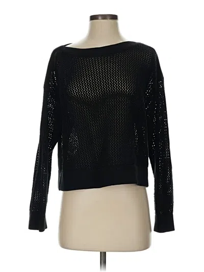 Pre-owned Gap Pullover Sweater In Black