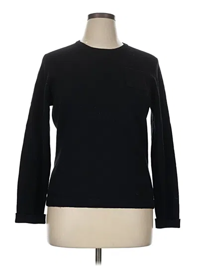 Pre-owned Gap Pullover Sweater In Black