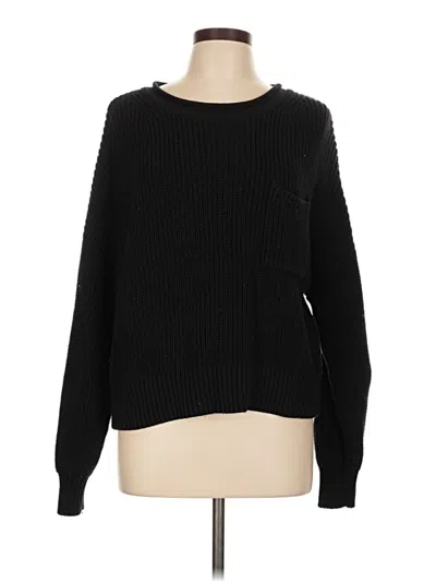 Pre-owned Gap Pullover Sweater In Black