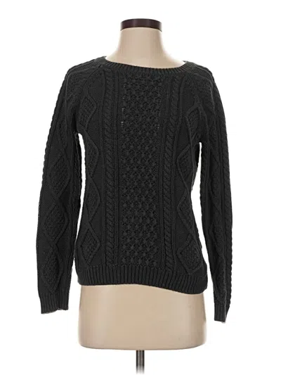 Pre-owned Gap Pullover Sweater In Black