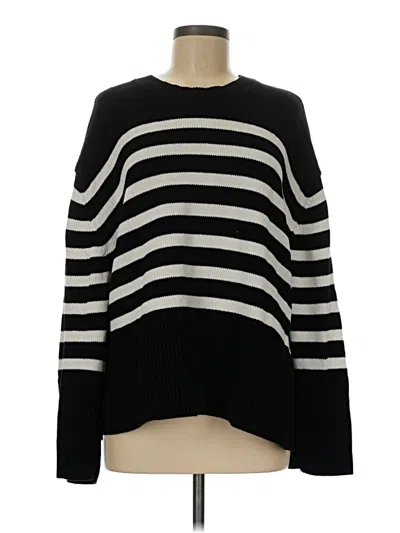 Pre-owned Gap Pullover Sweater In Black