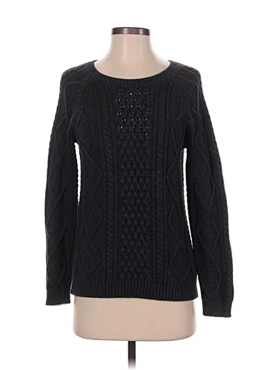 Pre-owned Gap Pullover Sweater In Black