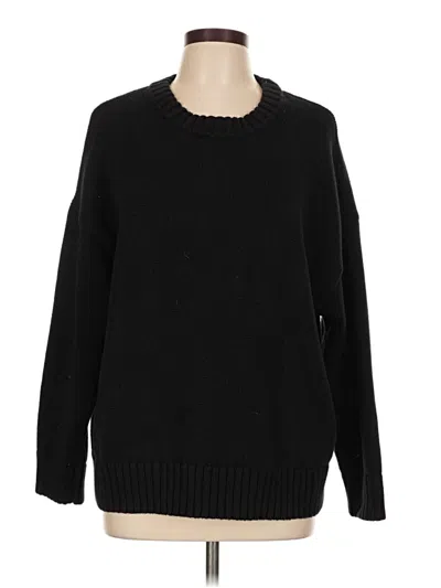Pre-owned Gap Pullover Sweater In Black