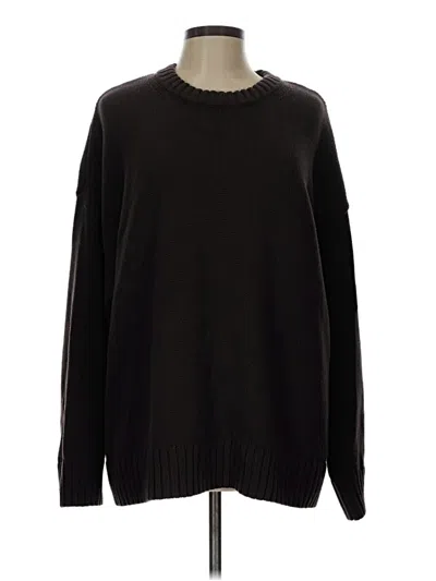 Pre-owned Gap Pullover Sweater In Black