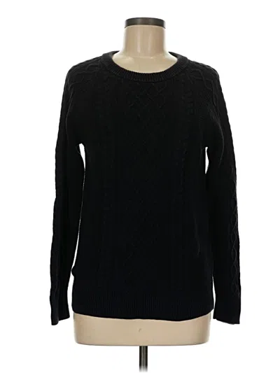 Pre-owned Gap Pullover Sweater In Black