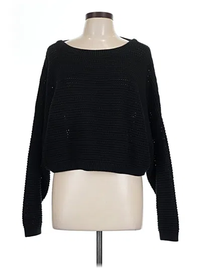 Pre-owned Gap Pullover Sweater In Black