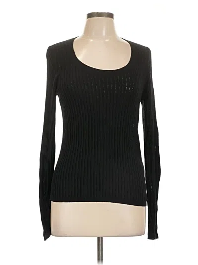 Pre-owned Gap Pullover Sweater In Black