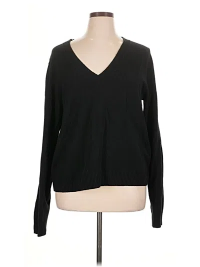 Pre-owned Gap Pullover Sweater In Black