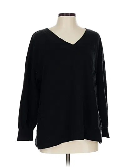 Pre-owned Gap Pullover Sweater In Black