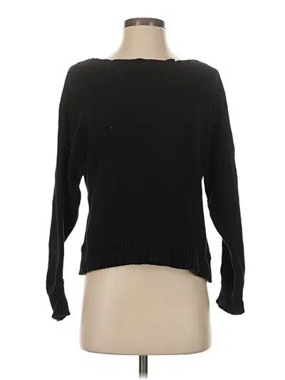 Pre-owned Gap Pullover Sweater In Black