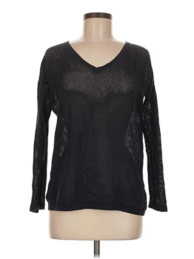 Pre-owned Gap Pullover Sweater In Black