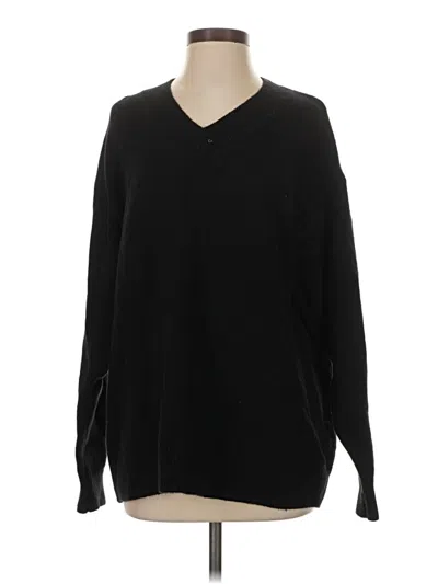 Pre-owned Gap Pullover Sweater In Black