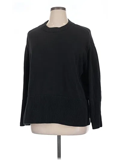 Pre-owned Gap Pullover Sweater In Black